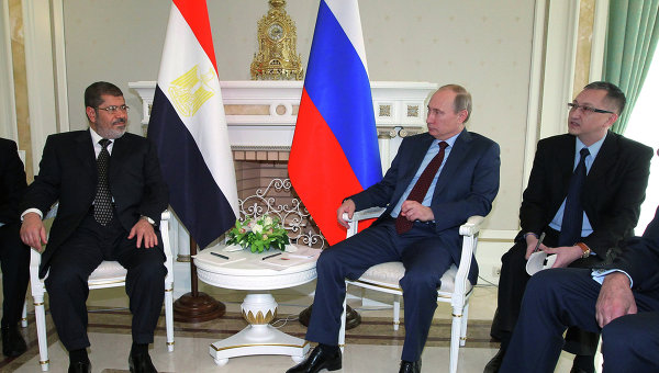 Egipto busca las paces con Rusia