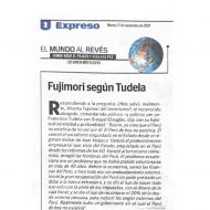 Fujimori según Tudela